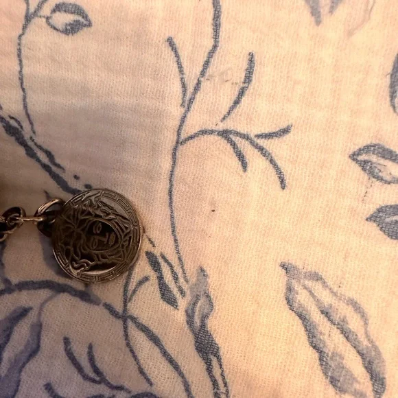 Versace Black and White Medusa Clutch - Picture 5 of 10